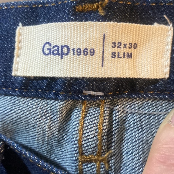 Gap 1969 slim fit men’s denim jeans - Picture 4 of 5